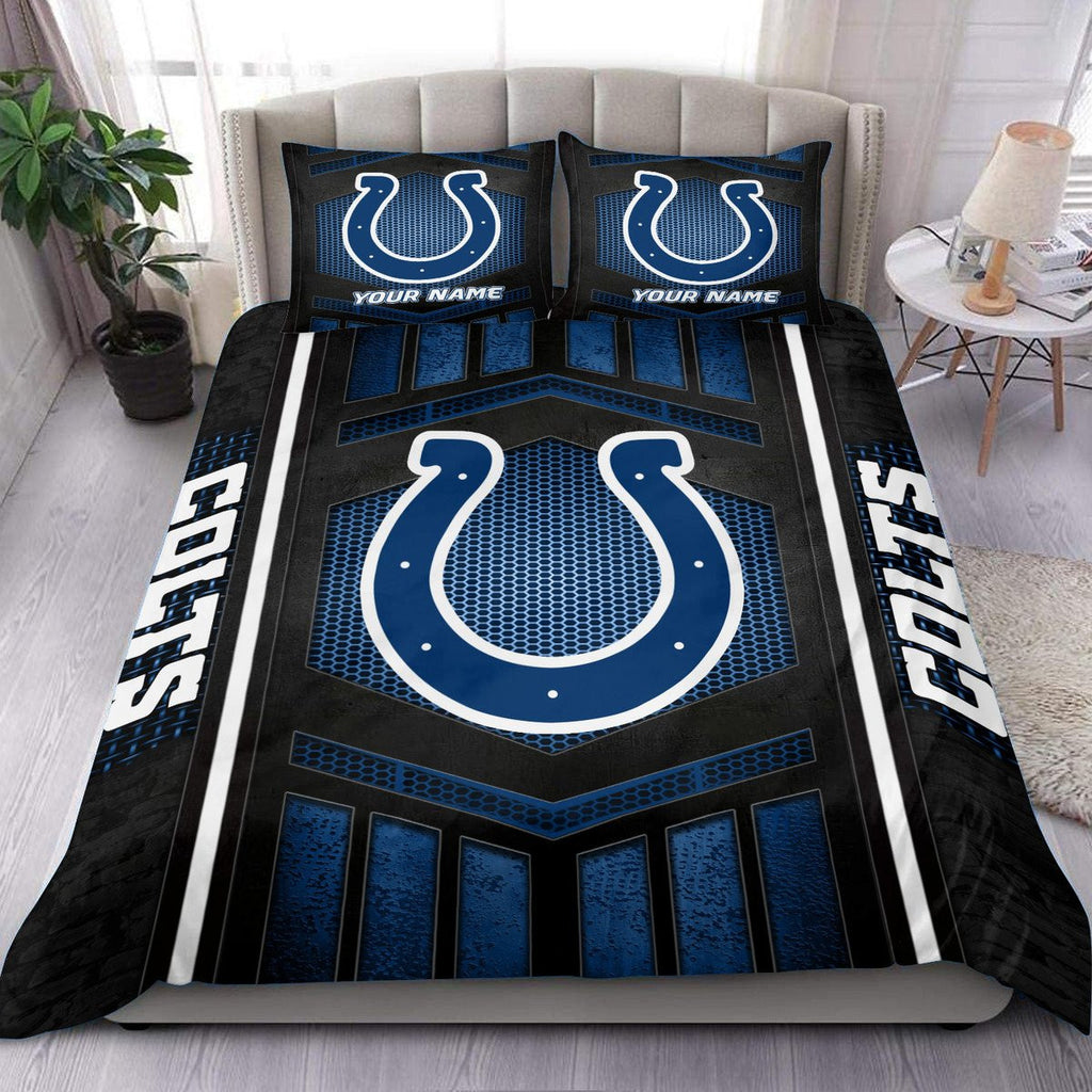 Indianapolis Colts Personalized Bedding Set Best Gift For Fan BGBED116