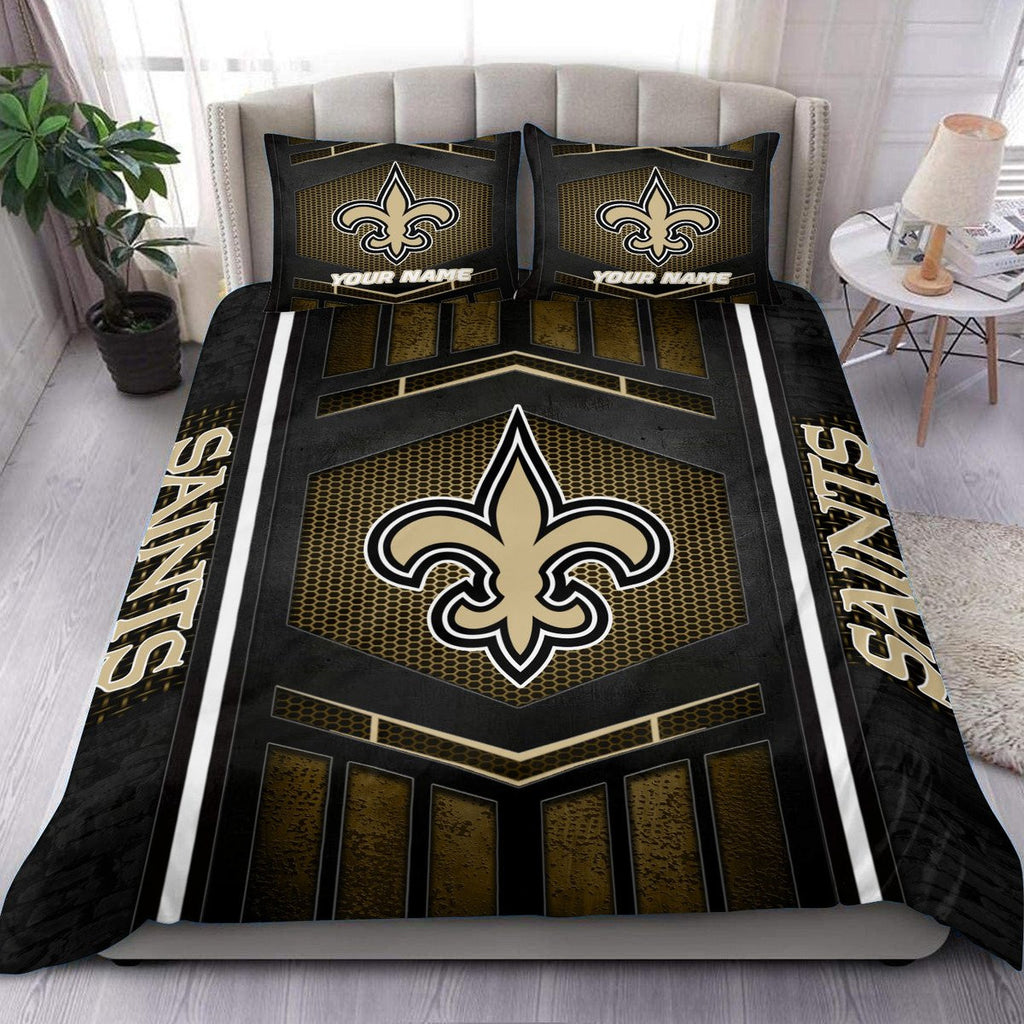 New Orleans Saints Personalized Bedding Set Best Gift For Fan BGBED125