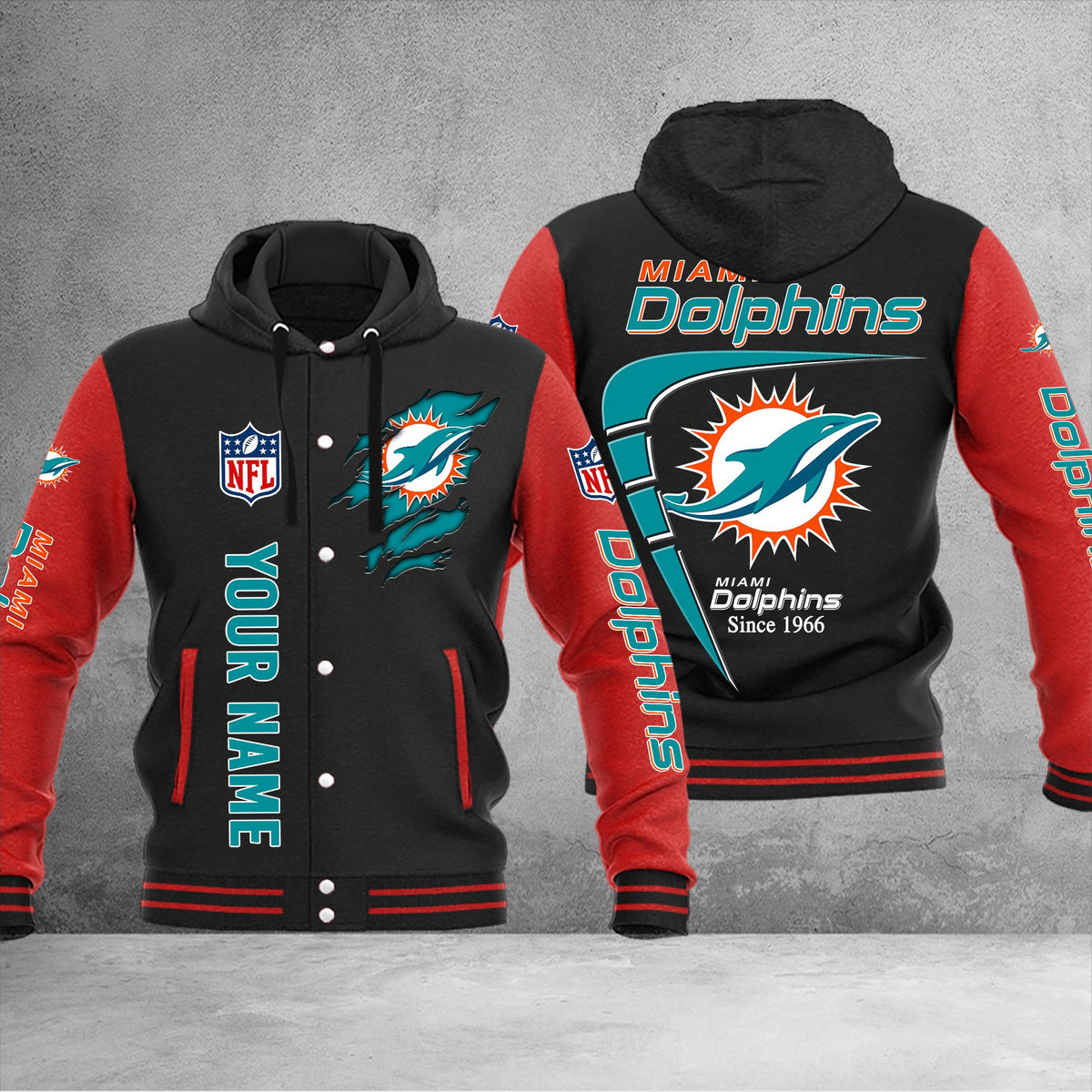 Miami Dolphins DMHJ0447 Full Color