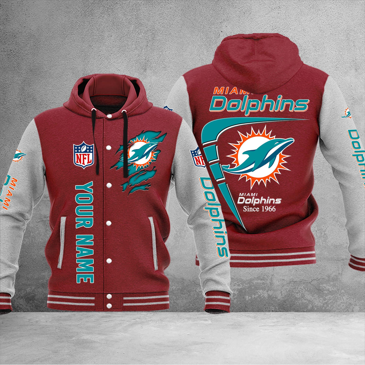 Miami Dolphins DMHJ0447 Full Color