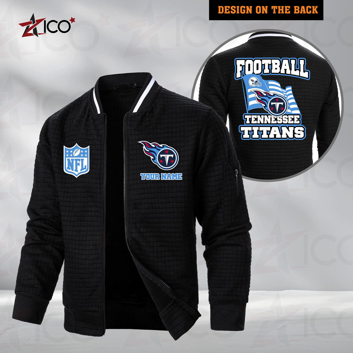 Tennessee Titans Men’s Casual Jacket For Men New Trending AZMN2DMCJK000031