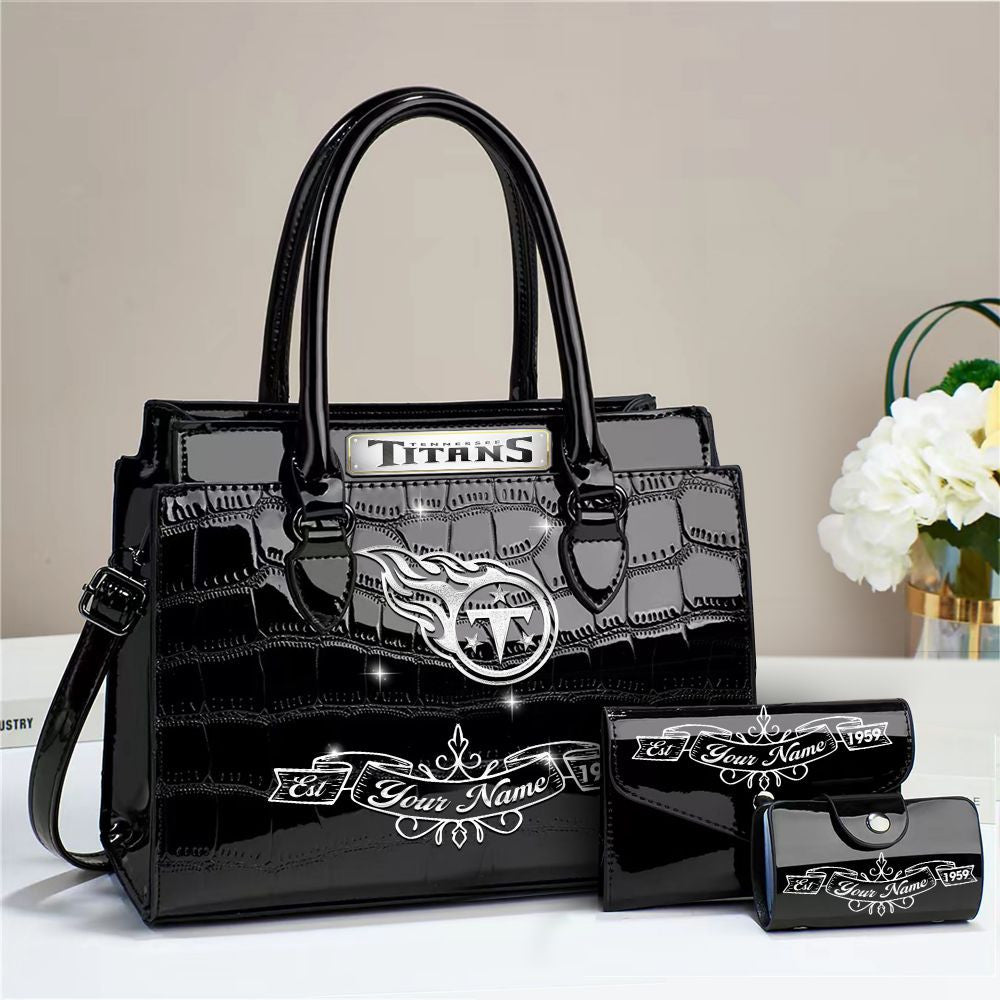 Buy the Handbag, Get the Wallet & Card Holder Free Tennessee Titans VITRHB121