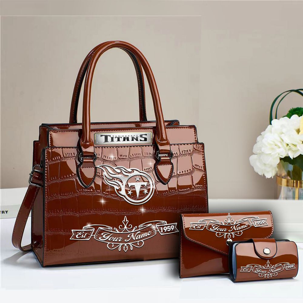 Buy the Handbag, Get the Wallet & Card Holder Free Tennessee Titans VITRHB121
