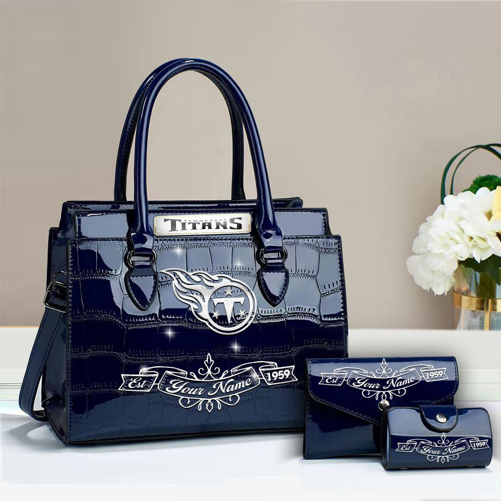 Buy the Handbag, Get the Wallet & Card Holder Free Tennessee Titans VITRHB121