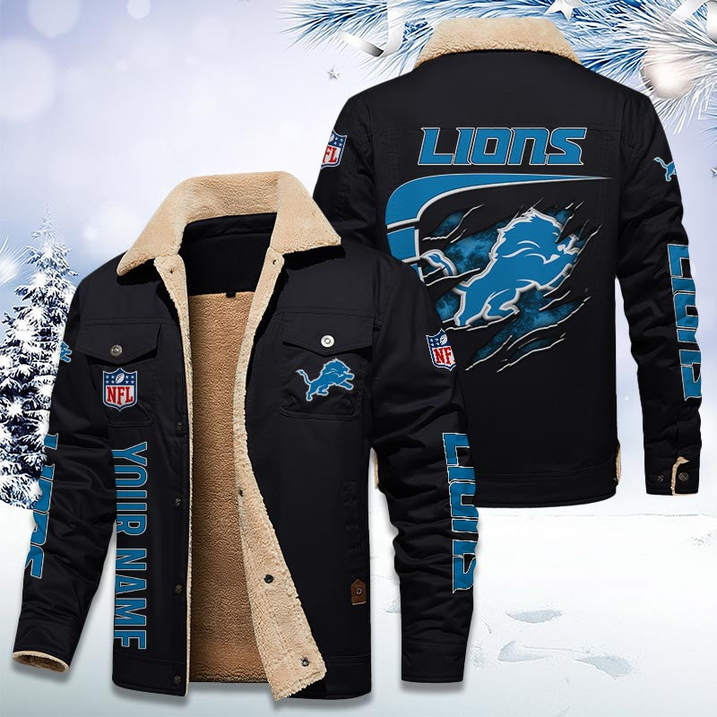 Detroit Lions DMHL1028 Fleece Jacket