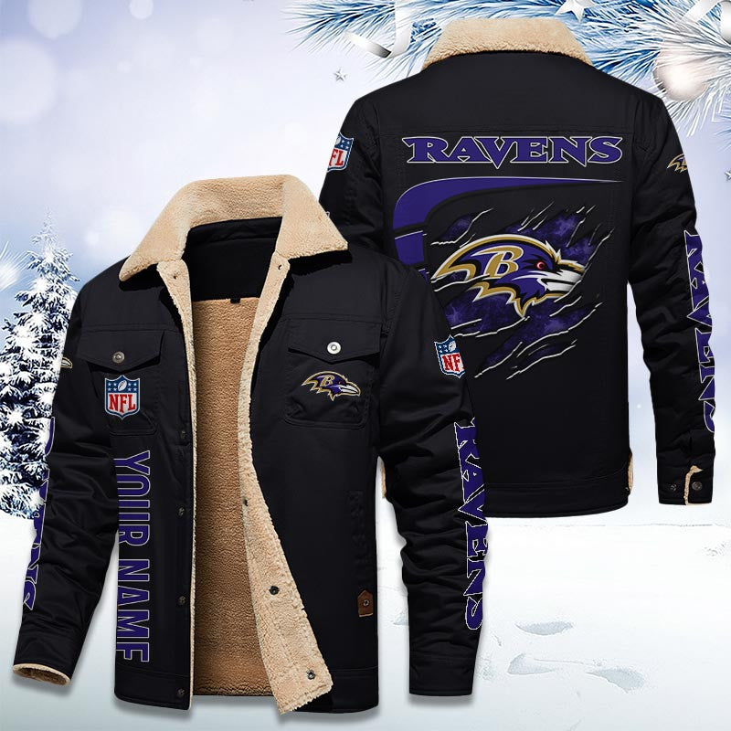 Baltimore Ravens DMHL1020 Fleece Jacket