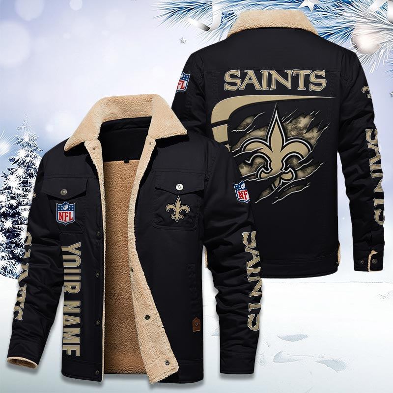New OrleansSaints DMHL1040 Fleece Jacket
