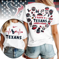Houston Texans | Premium NFL Heartbeat Fan Spirit 3D Shirt TD007