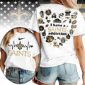 New Orleans Saints | Premium NFL Heartbeat Fan Spirit 3D Shirt TD256