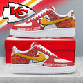 Kansas City Chiefs | Premium NFL Gridiron Classic AF1 Shoes NTH1