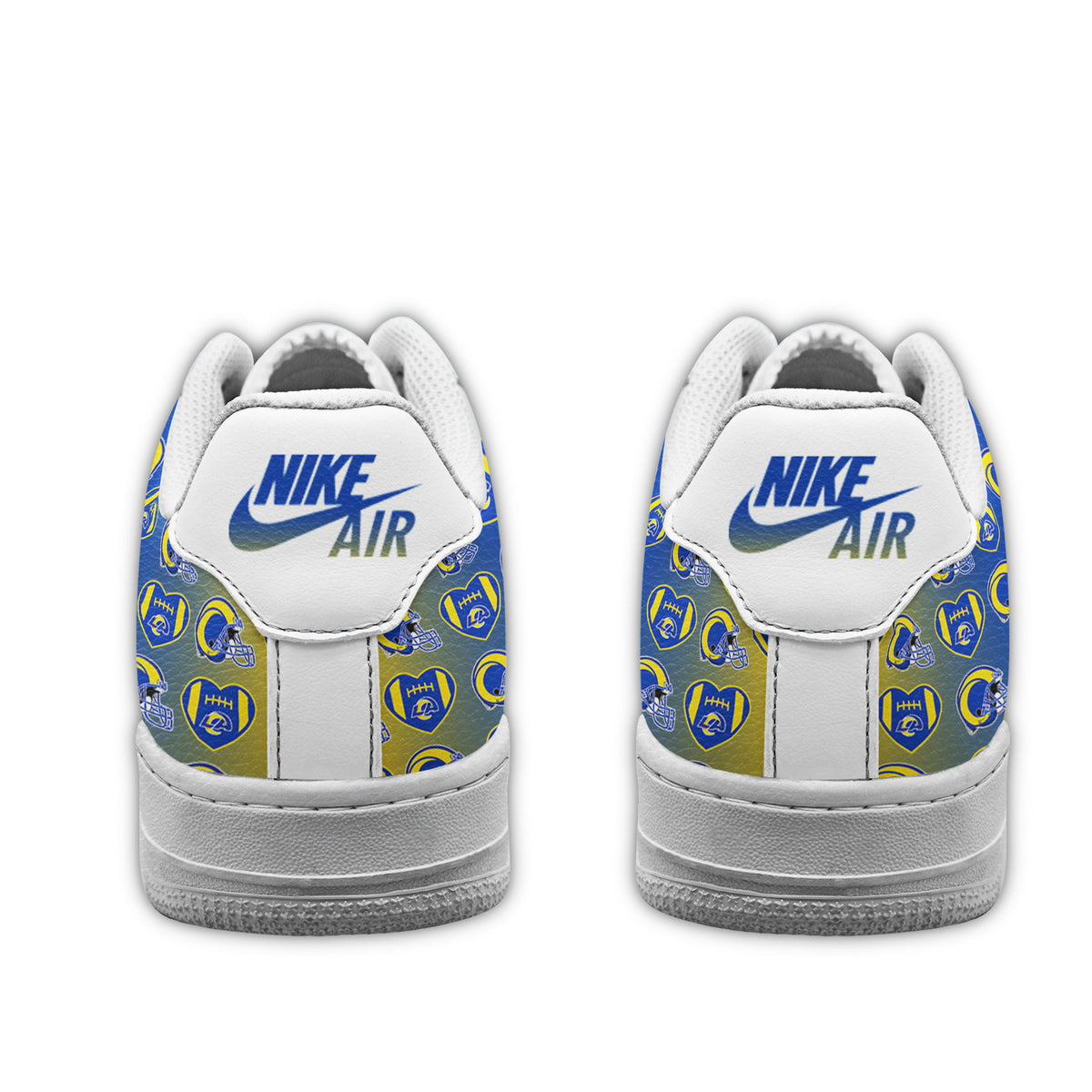 Los Angeles Rams | Premium NFL Gridiron Classic AF1 Shoes NTH1