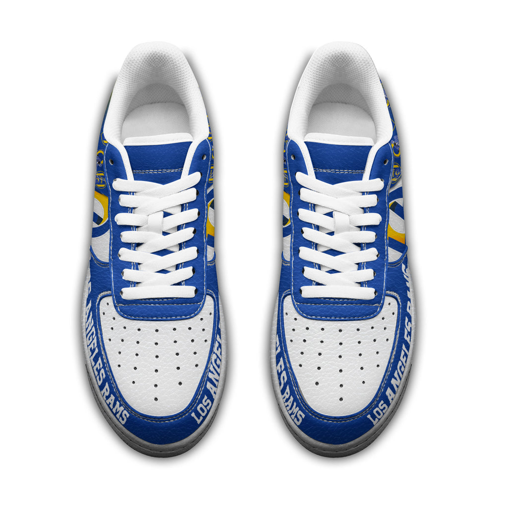 Los Angeles Rams | Premium NFL Gridiron Classic AF1 Shoes NTH1
