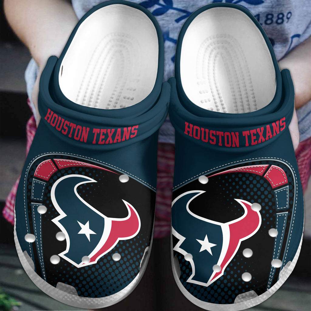 Houston Texans | Premium NFL Crocs Shoes VAN3122