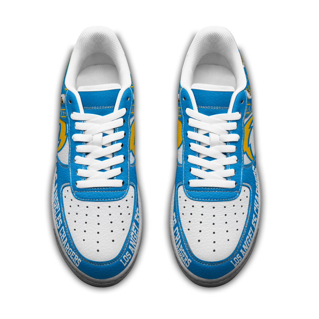 Los Angeles Chargers | Premium NFL Gridiron Classic AF1 Shoes NTH1