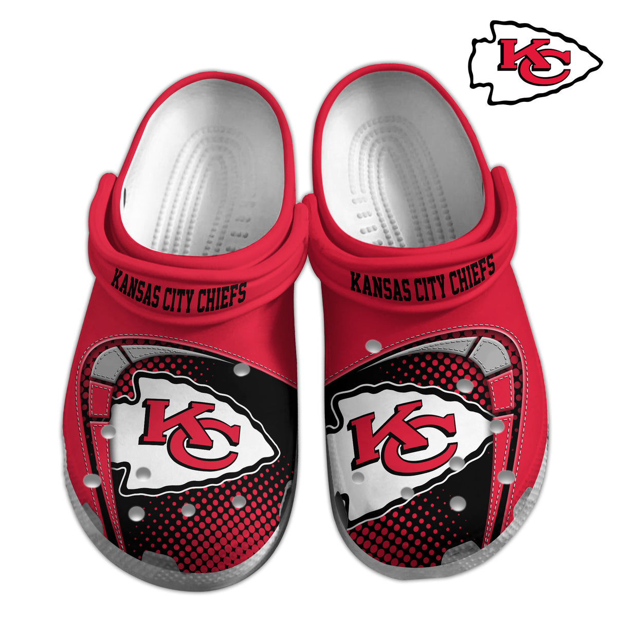 Kansas City Chiefs | Premium NFL Crocs Shoes VAN3120