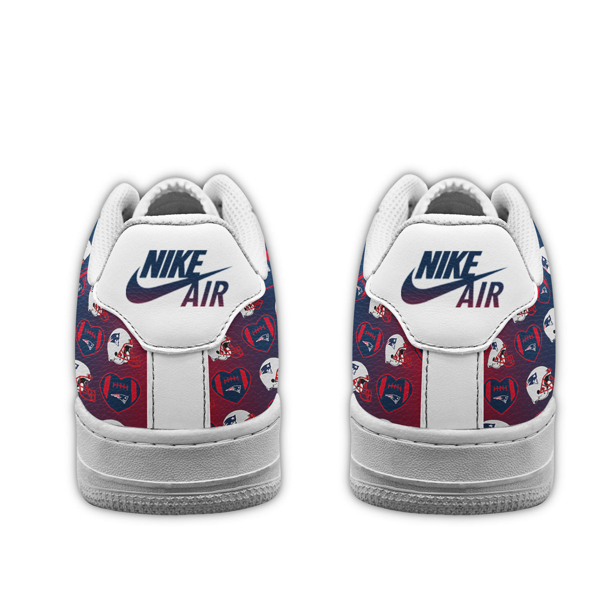 New England Patriots | Premium NFL Gridiron Classic AF1 Shoes NTH1