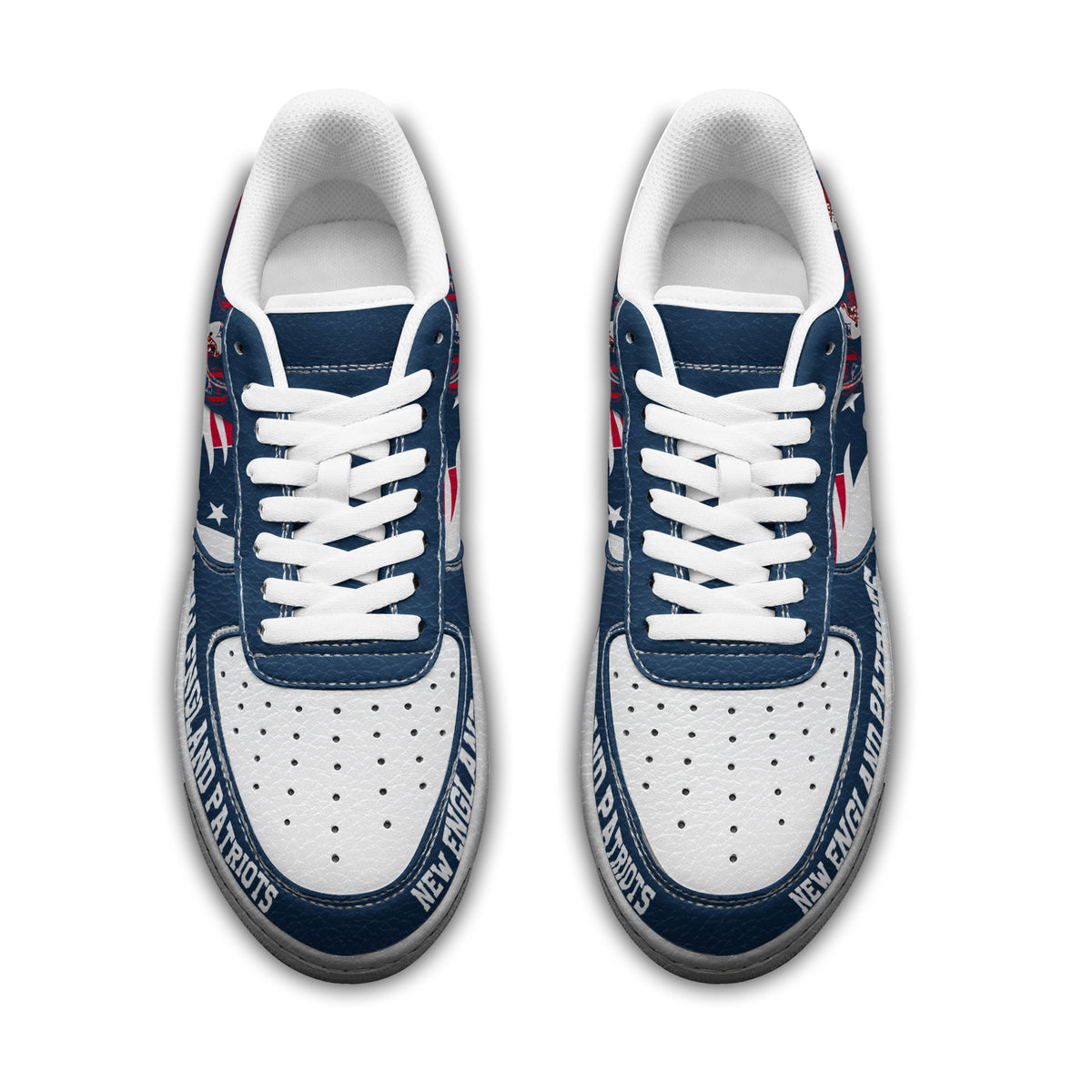 New England Patriots | Premium NFL Gridiron Classic AF1 Shoes NTH1
