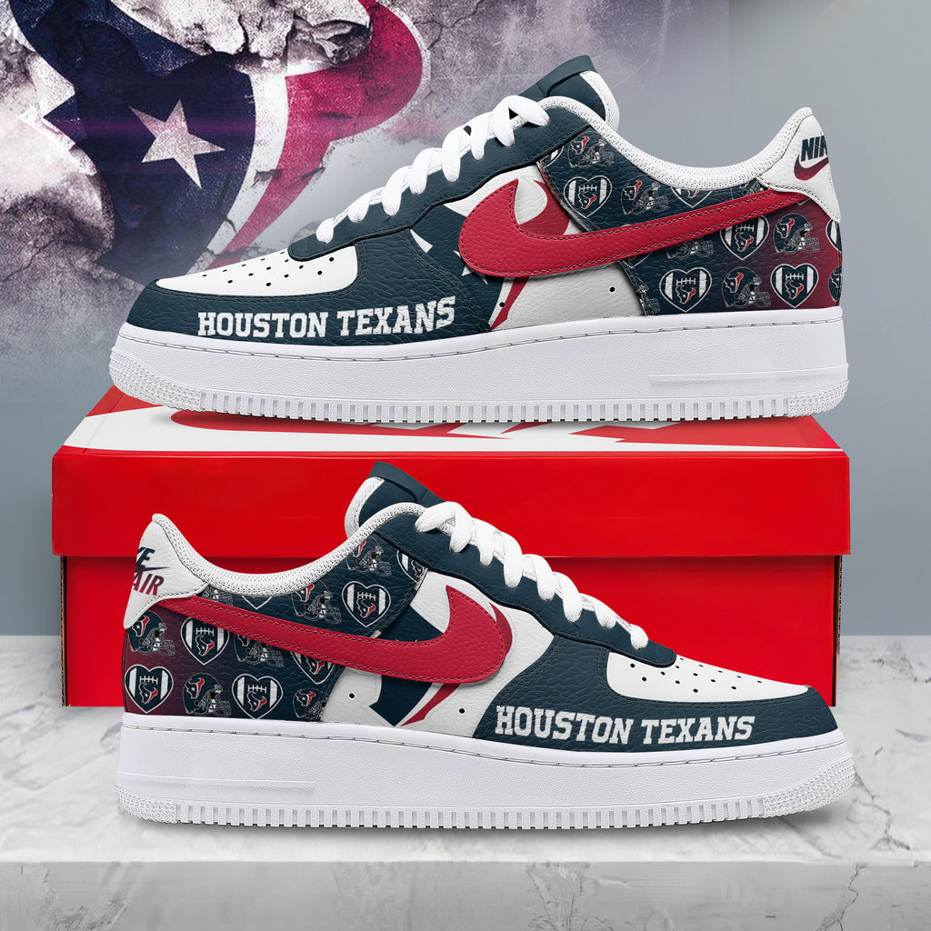 Houston Texans | Premium NFL Gridiron Classic AF1 Shoes NTH1