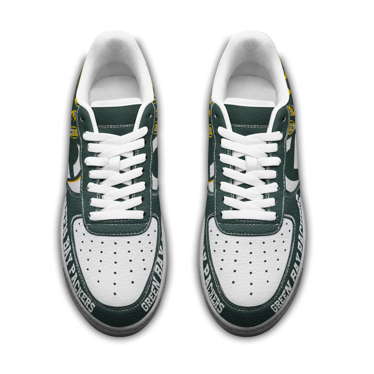 Green Bay Packers | Premium NFL Gridiron Classic AF1 Shoes NTH1
