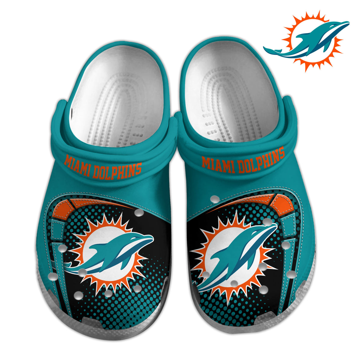 Miami Dolphins | Premium NFL Crocs Shoes VAN3106