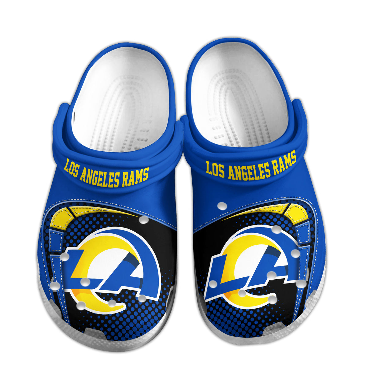 Los Angeles Rams | Premium NFL Crocs Shoes VAN3100