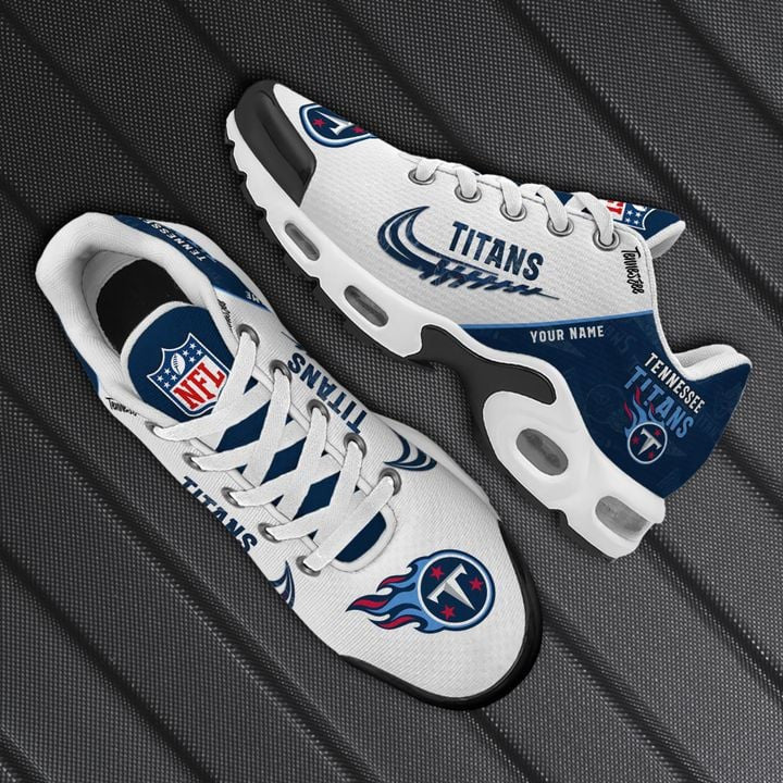 Tennessee Titans Personalized Plus T-N Youth Sneakers 0813 BGTN196