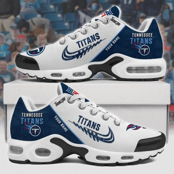 Tennessee Titans Personalized Plus T-N Youth Sneakers 0813 BGTN196