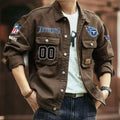 Tennessee Titans Men's Denim Autumn Jackets SPTMDAJ575
