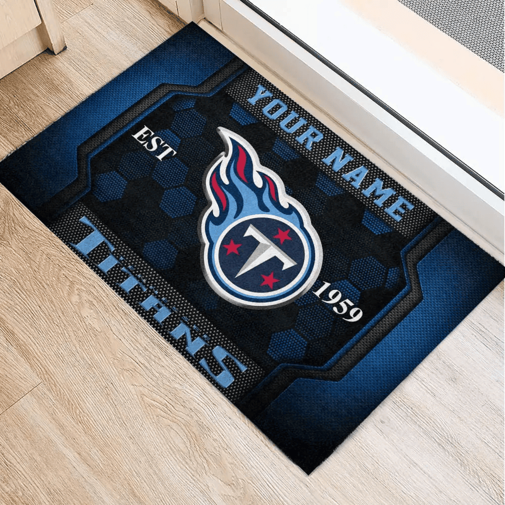 Tennessee Titans VITT2573 Custom Doormat