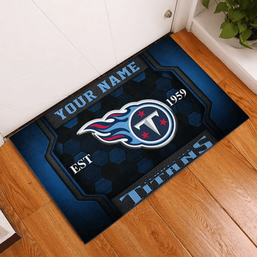Tennessee Titans VITT2573 Custom Doormat