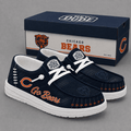 Chicago Bears | Premium NFL Football Field Fan Loafer Shoes - VA33030