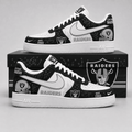 Las Vegas Raiders | Premium NFL Game Ready Fan AF1 Shoes - VA35227