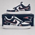 New England Patriots | Premium NFL Game Ready Fan AF1 Shoes - VA35224