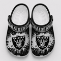 Las Vegas Raiders | Premium NFL Splash Burst Fan Crocs VAN238