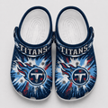 Tennessee Titans | Premium NFL Splash Burst Fan Crocs VAN237