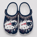 New England Patriots | Premium NFL Splash Burst Fan Crocs VAN228