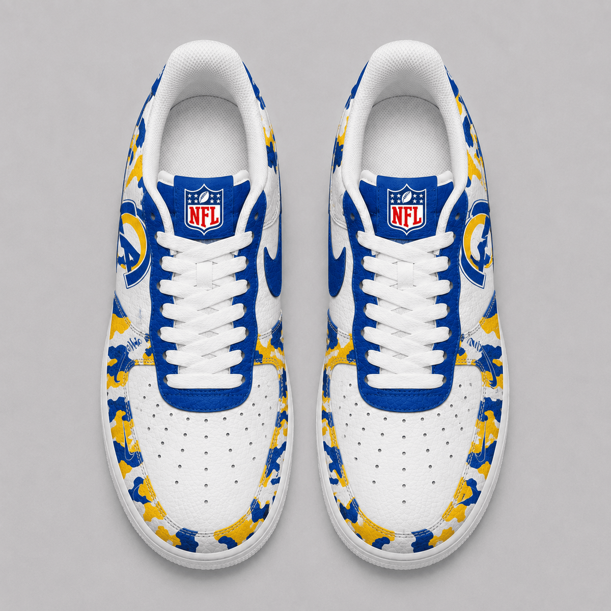 Los Angeles Rams | Premium NFL Team AF1 Shoes VA929