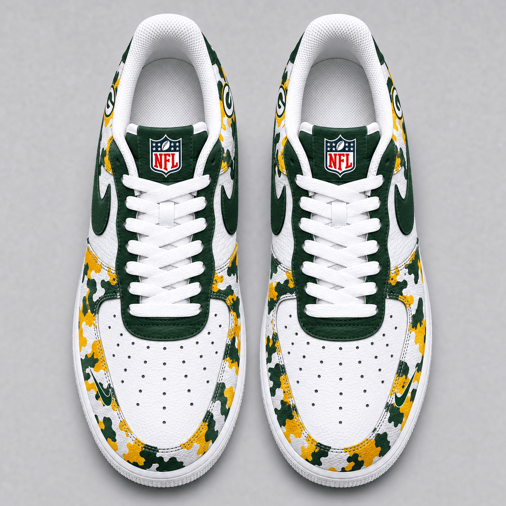 Green Bay Packers | Premium NFL Team AF1 Shoes VA927