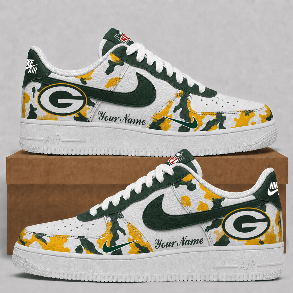 Green Bay Packers | Premium NFL Team AF1 Shoes VA927