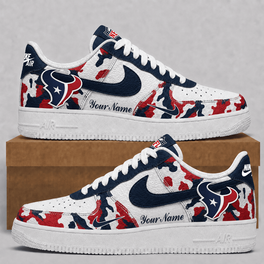 Houston Texans | Premium NFL Team AF1 Shoes VA934