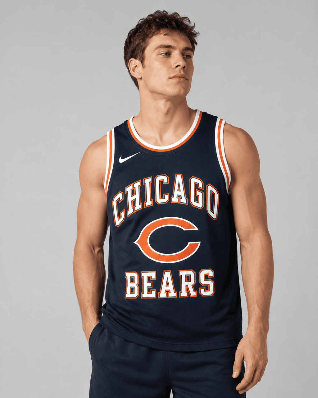 Chicago Bears | Premium NFL Personalized Team Custom Name Number Sports Tank Top NDN135