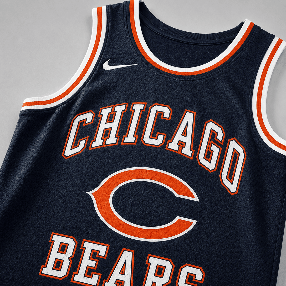 Chicago Bears | Premium NFL Personalized Team Custom Name Number Sports Tank Top NDN135