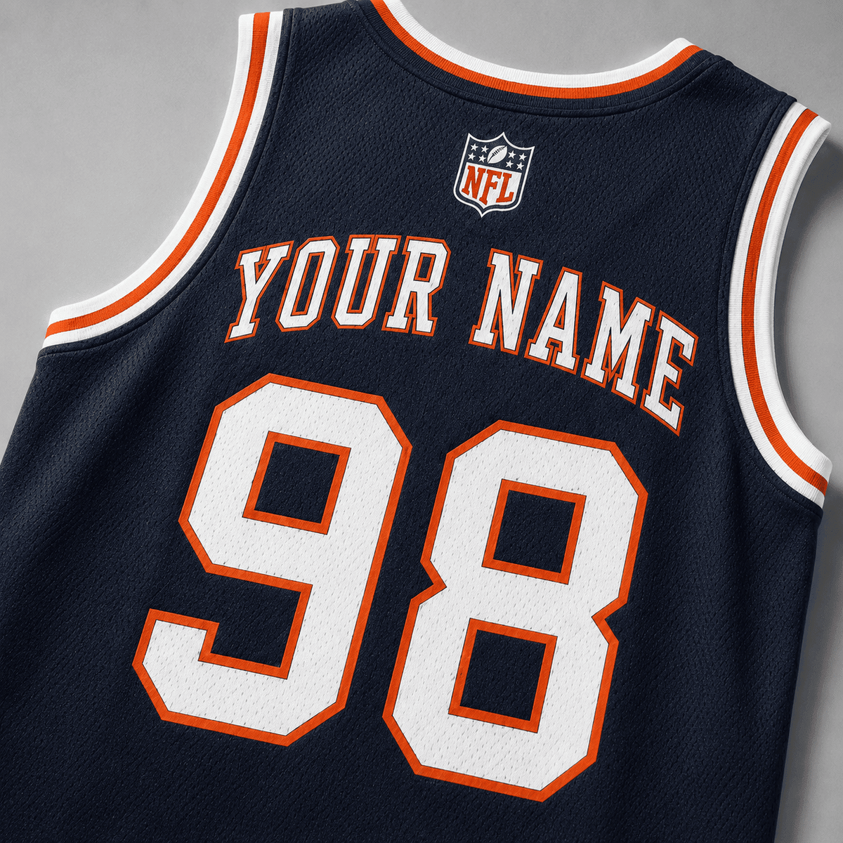 Chicago Bears | Premium NFL Personalized Team Custom Name Number Sports Tank Top NDN135