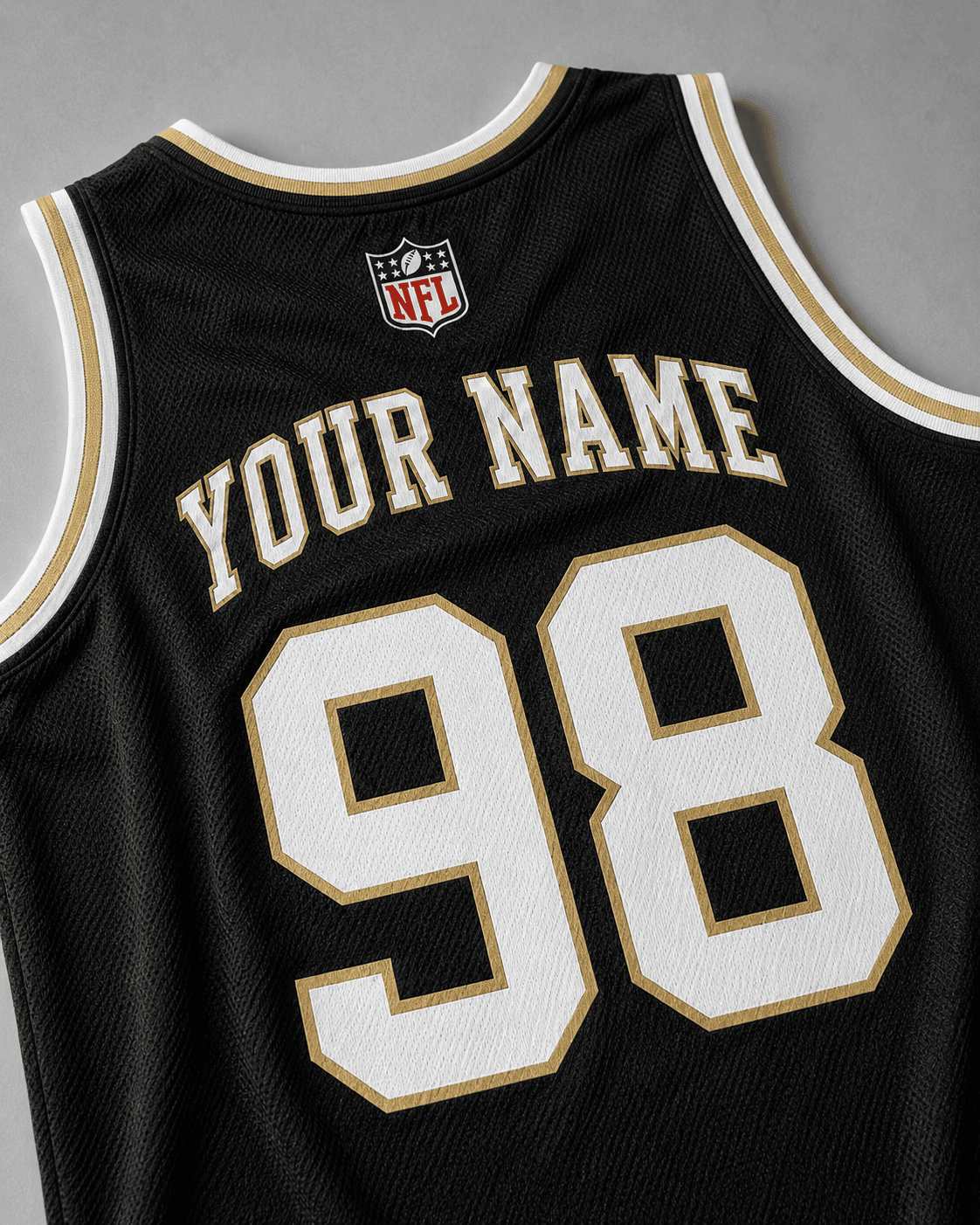 New Orleans Saints | Premium NFL Personalized Team Custom Name Number Sports Tank Top NDN134