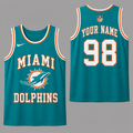 Miami Dolphins | Premium NFL Personalized Team Custom Name Number Sports Tank Top NDN131