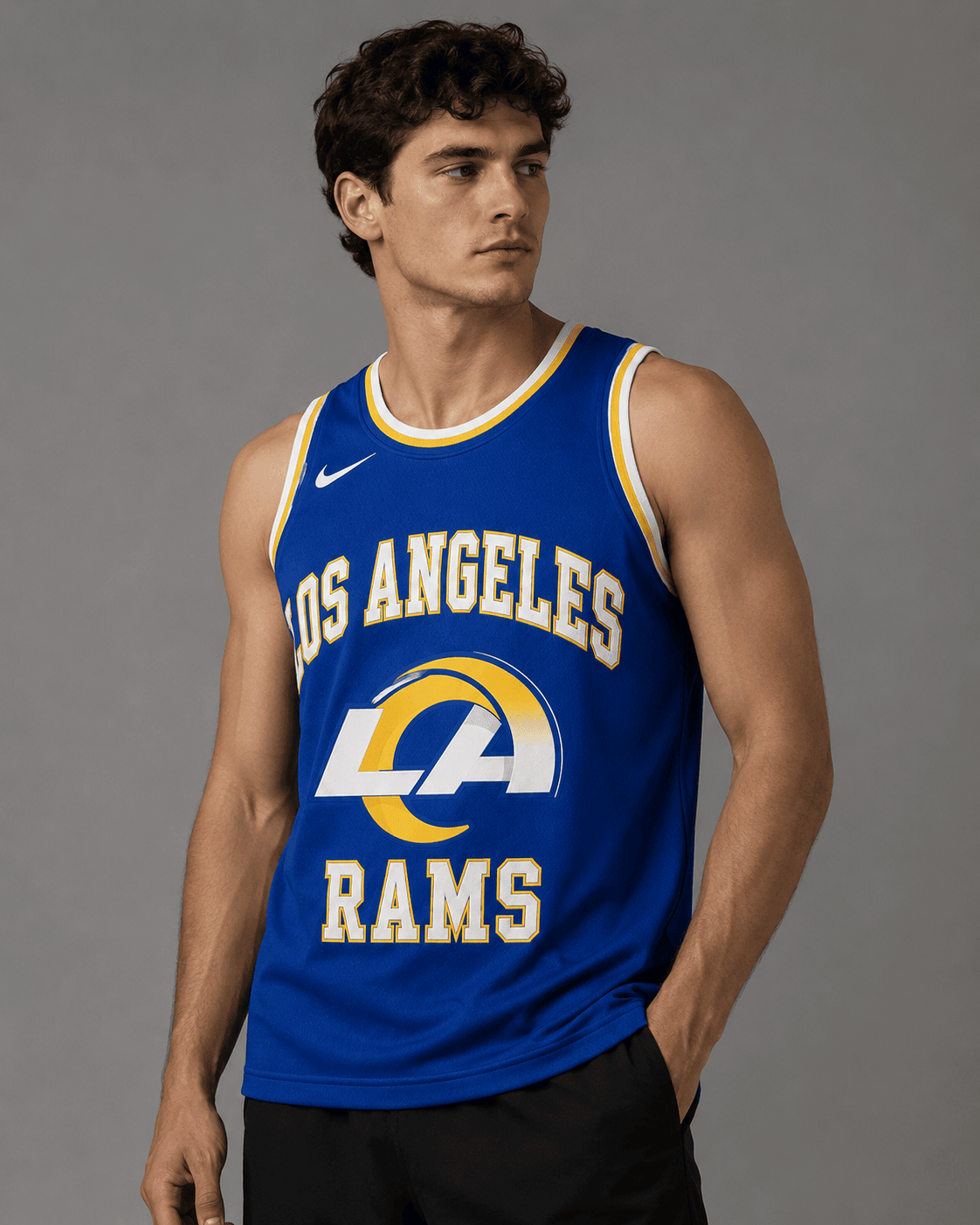 Los Angeles Rams | Premium NFL Personalized Team Custom Name Number Sports Tank Top NDN128