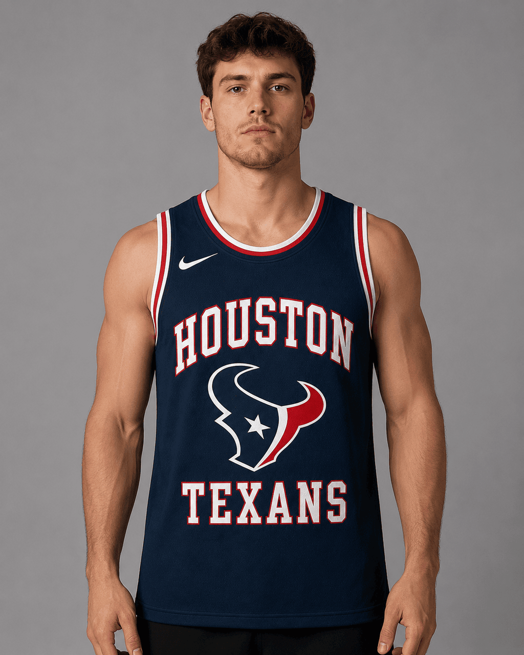 Houston Texans | Premium NFL Personalized Team Custom Name Number Sports Tank Top NDN126