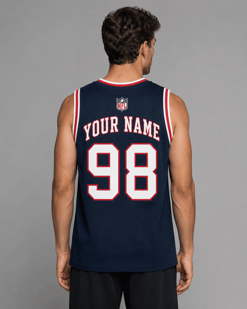 Houston Texans | Premium NFL Personalized Team Custom Name Number Sports Tank Top NDN126