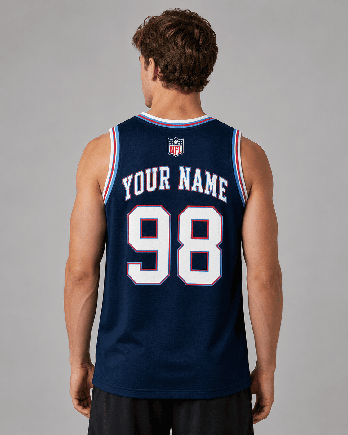 Tennessee Titans | Premium NFL Personalized Team Custom Name Number Sports Tank Top NDN112