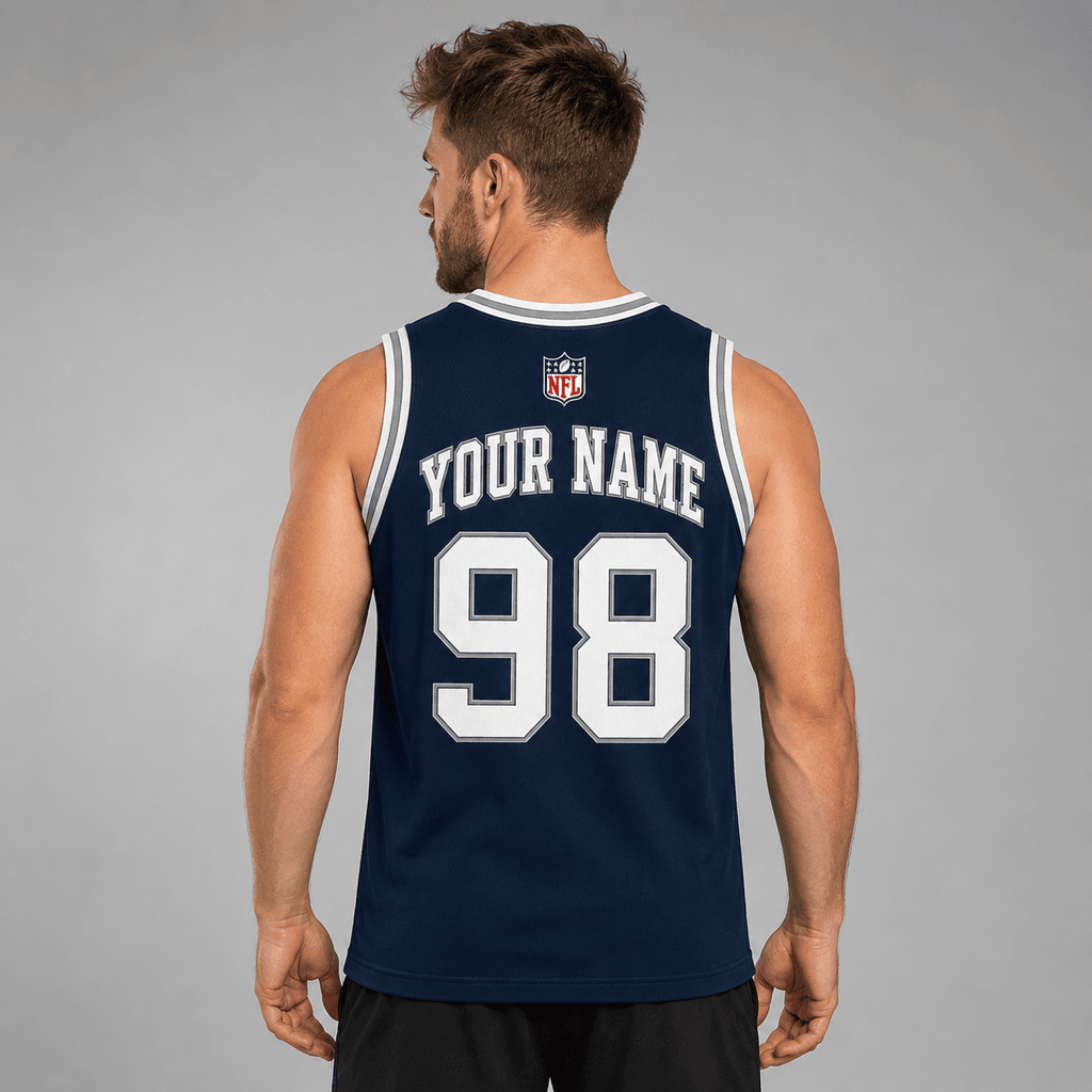 Dallas Cowboys | Premium NFL Personalized Team Custom Name Number Sports Tank Top NDN107